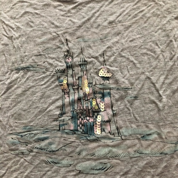 Lauren Conrad Cinderella Castle Tee Shirt - Picture 2 of 3